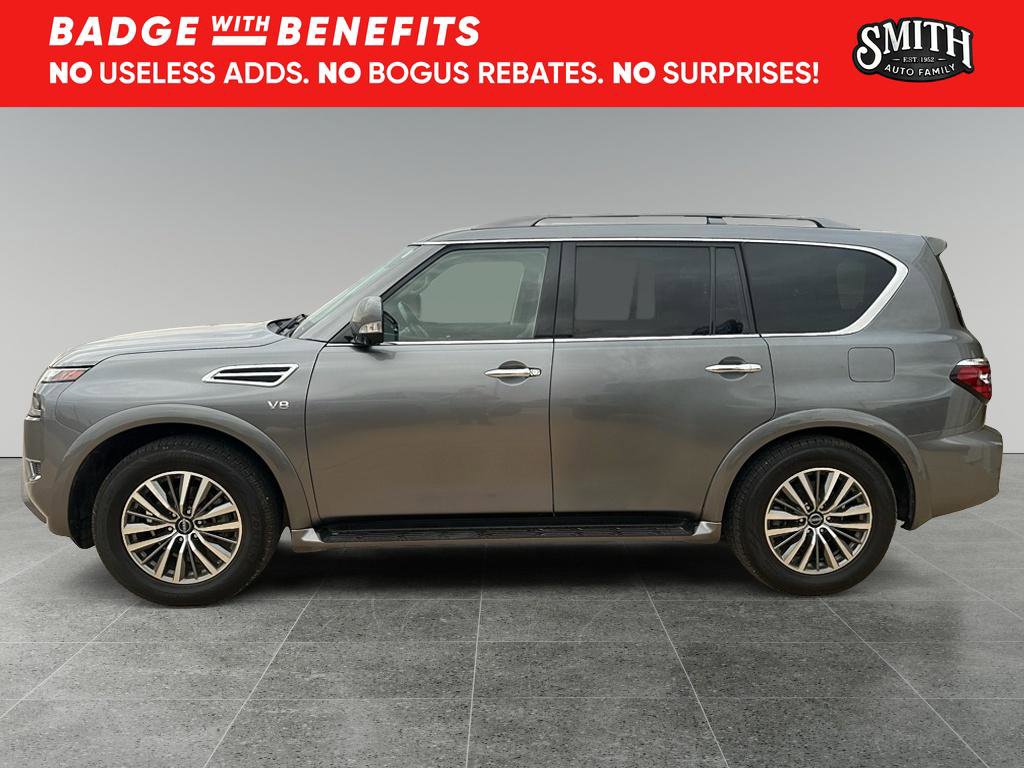 Used 2021 Nissan Armada SL w/ Captain's Chairs Package AWD/4WD image 5