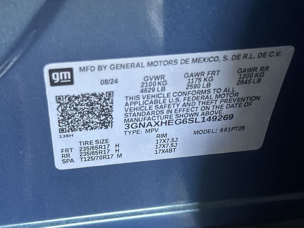 Used 2025 Chevrolet Equinox LT w/ Safety and Technology Package FWD image 29