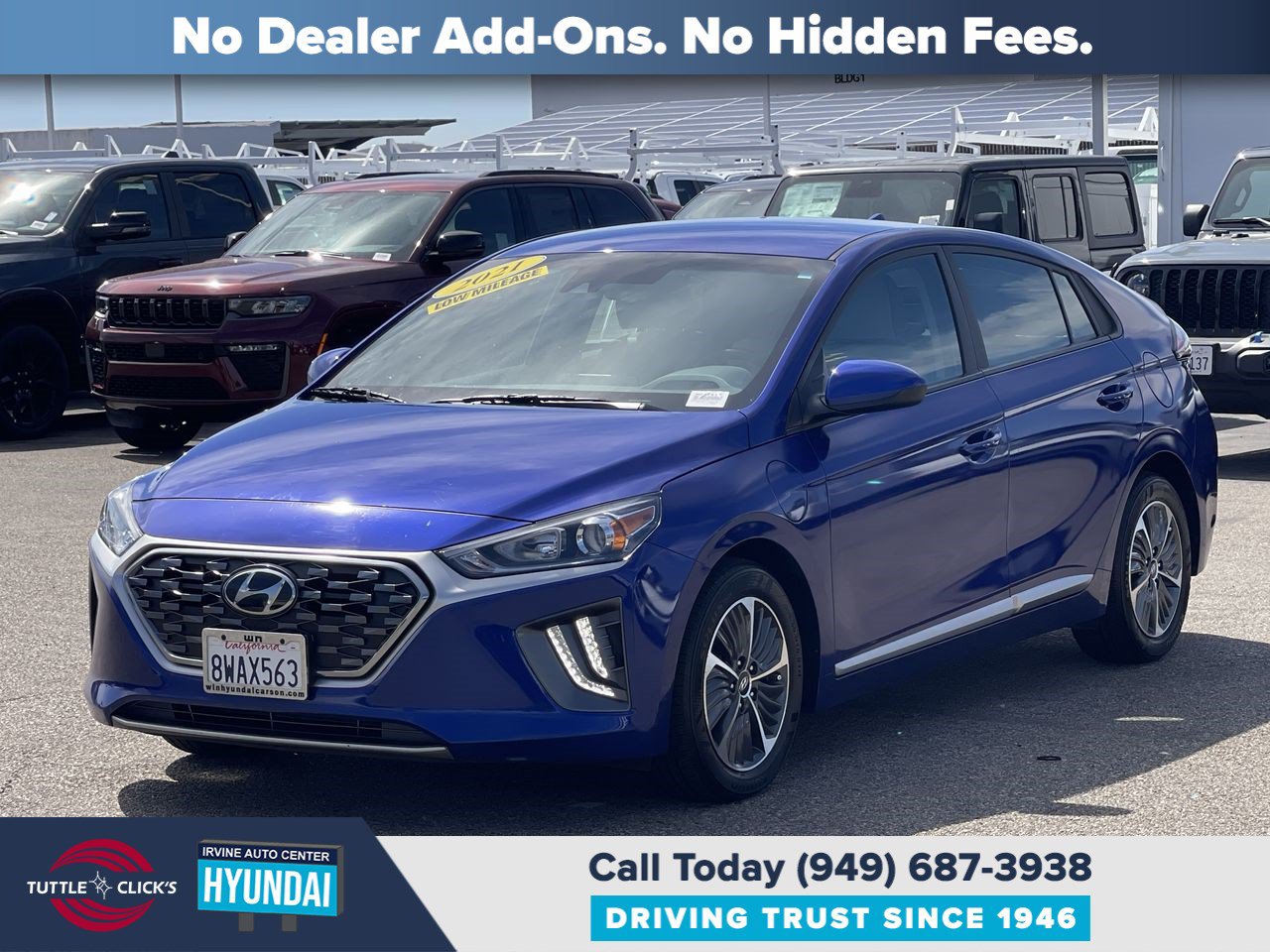 Certified 2021 Hyundai Ioniq SE FWD image 3