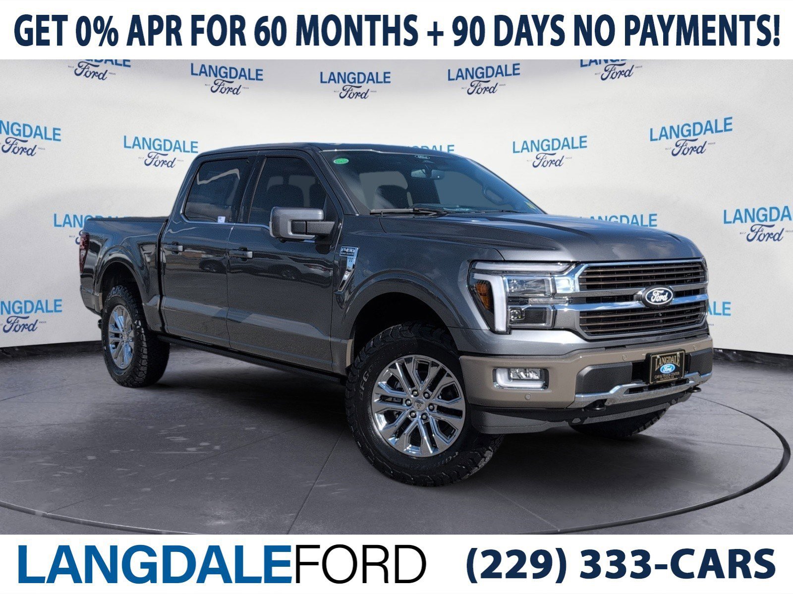 New 2025 Ford F150 King Ranch w/ FX4 Off-Road Package