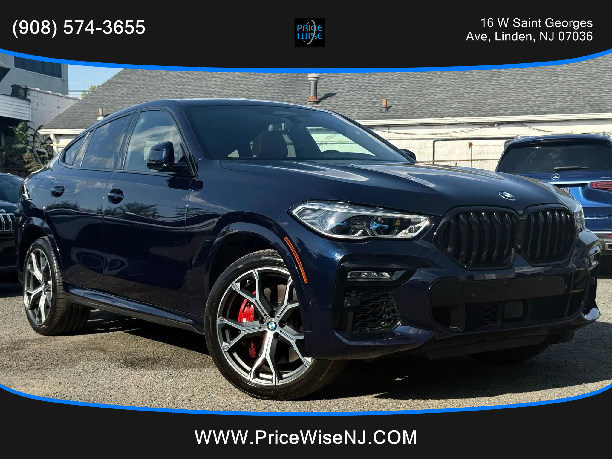 Used 2021 BMW X6 M50i w/ Executive Package image 1