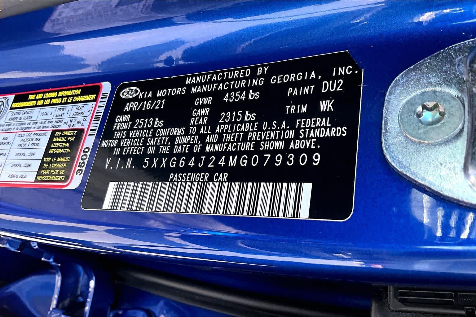 Used 2021 Kia K5 GT-Line w/ GT-Line FWD Premium Package image 36