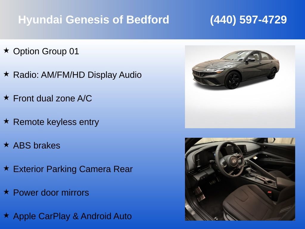 Certified 2026 Hyundai Elantra Sport FWD image 7