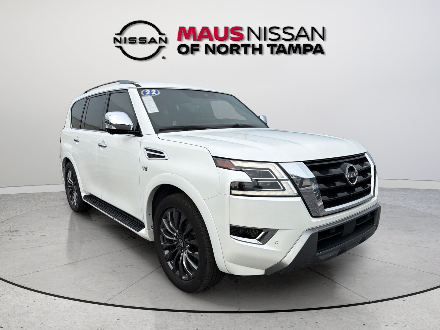 Used 2022 Nissan Armada Platinum w/ Captain's Chairs Package