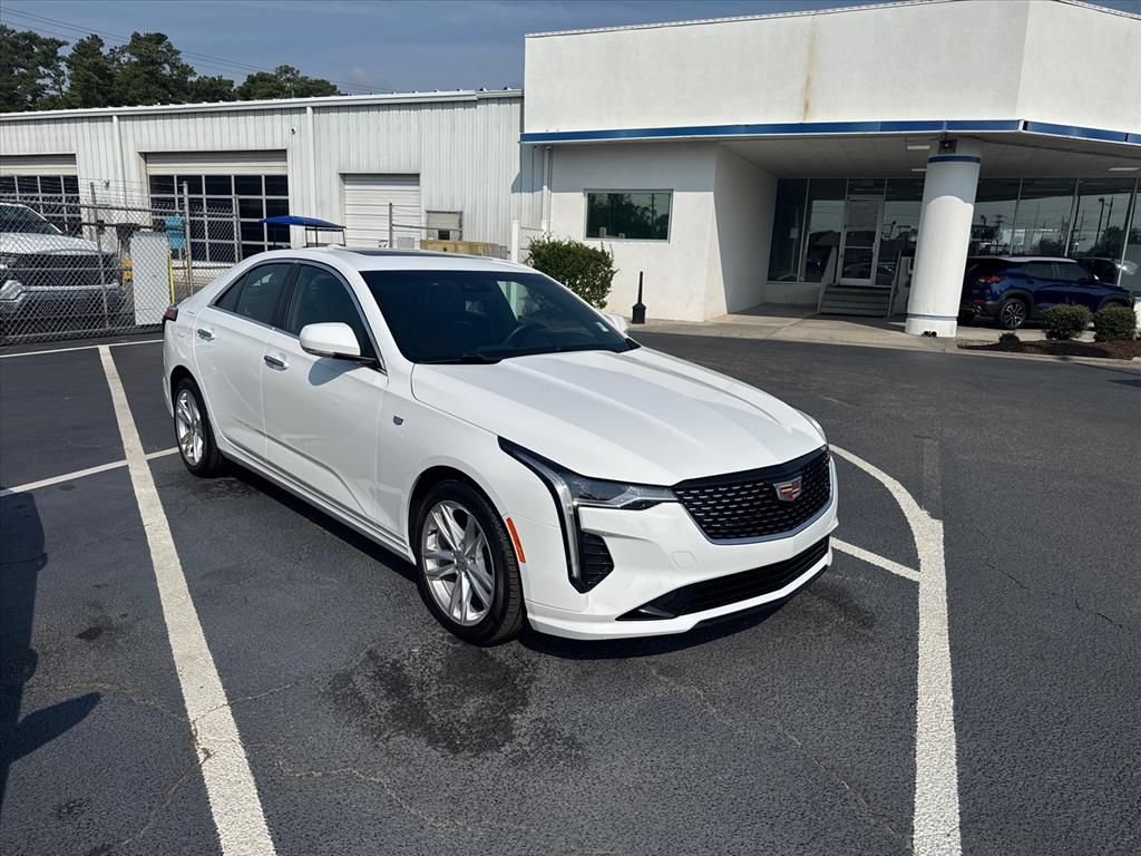 Used 2022 Cadillac CT4 Luxury w/ Sun And Sound Package RWD video 1