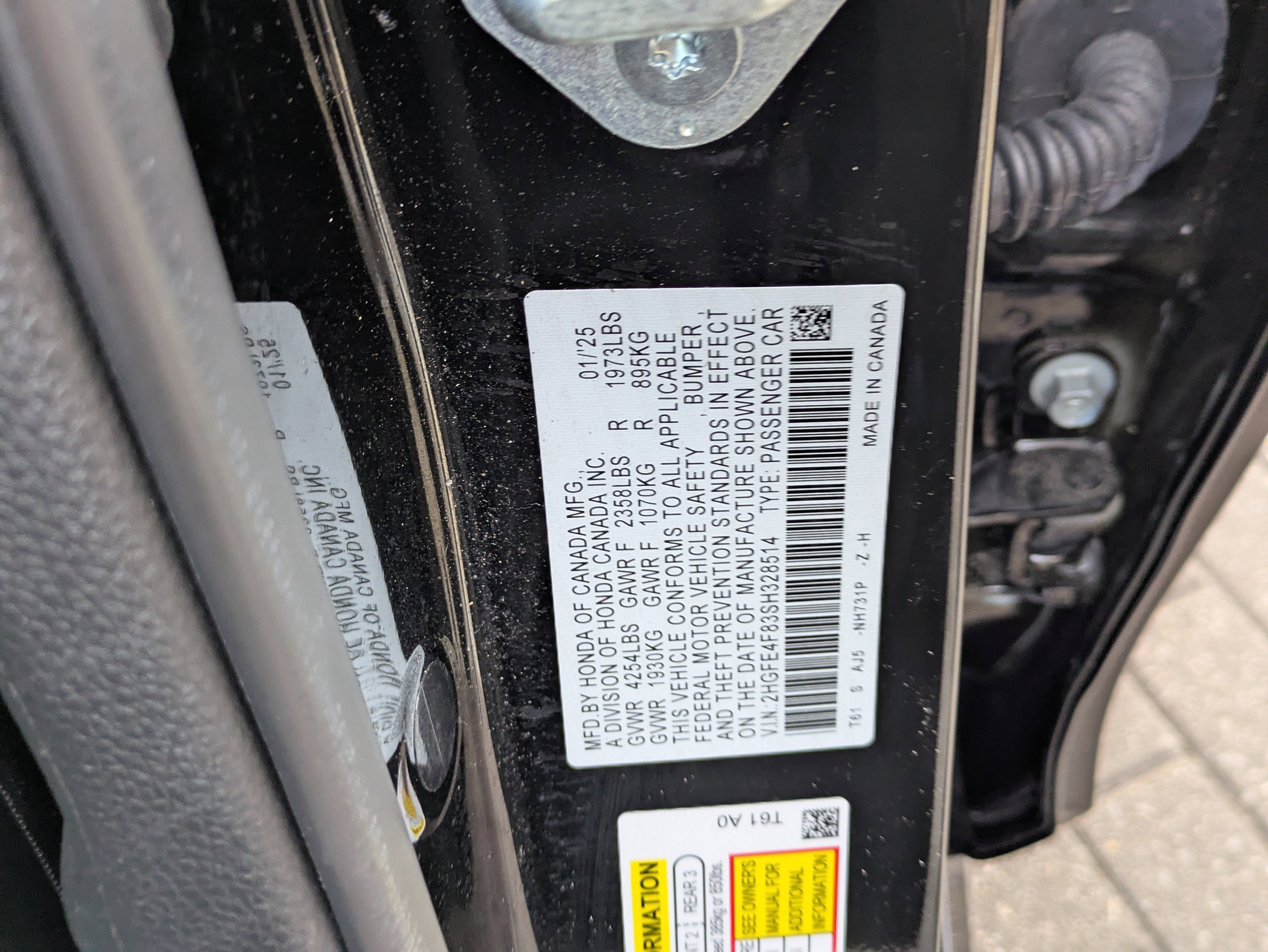 Certified 2025 Honda Civic Sport Touring image 39