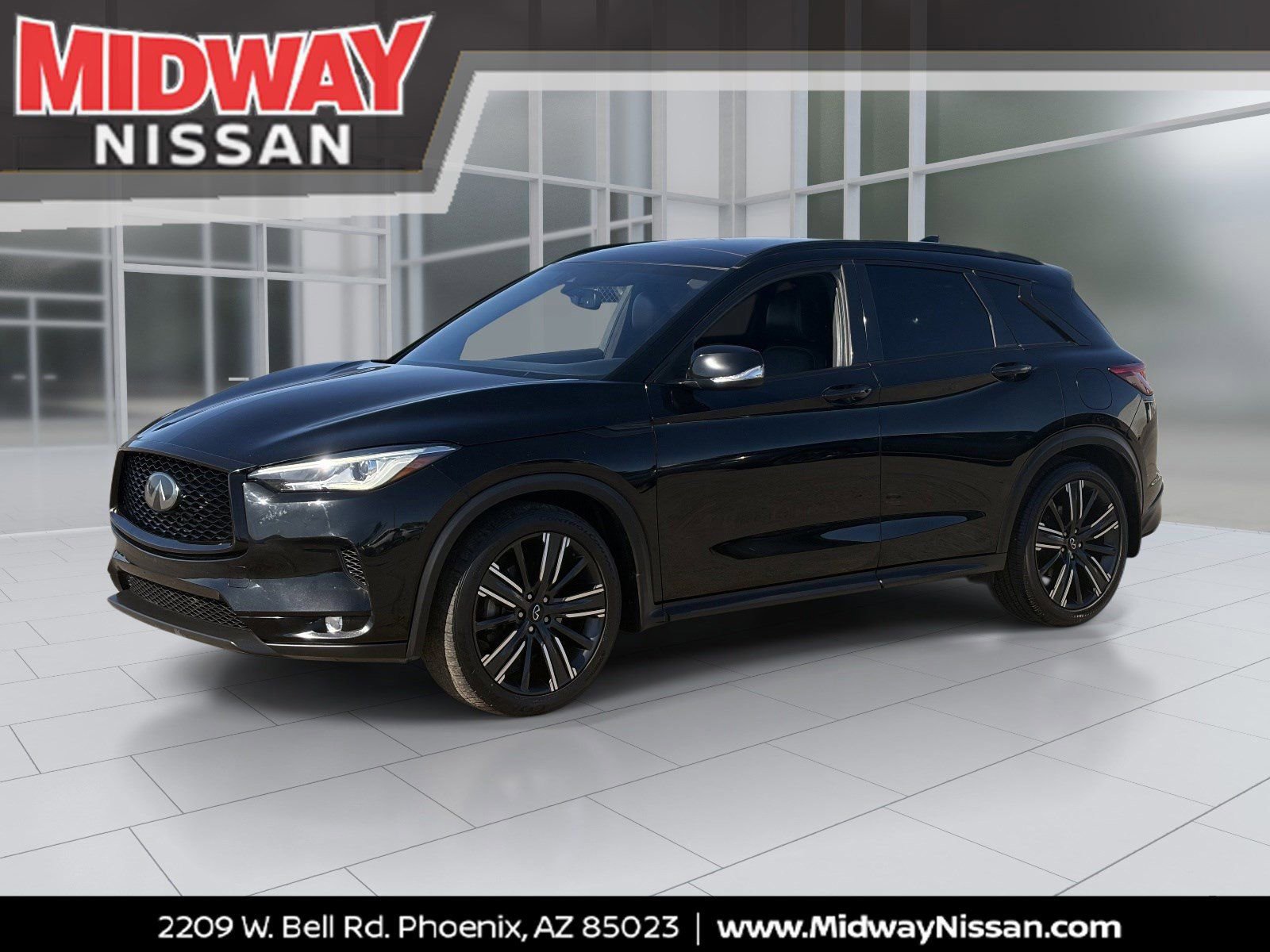 Used 2021 INFINITI QX50 Luxe w/ Appearance Package image 1