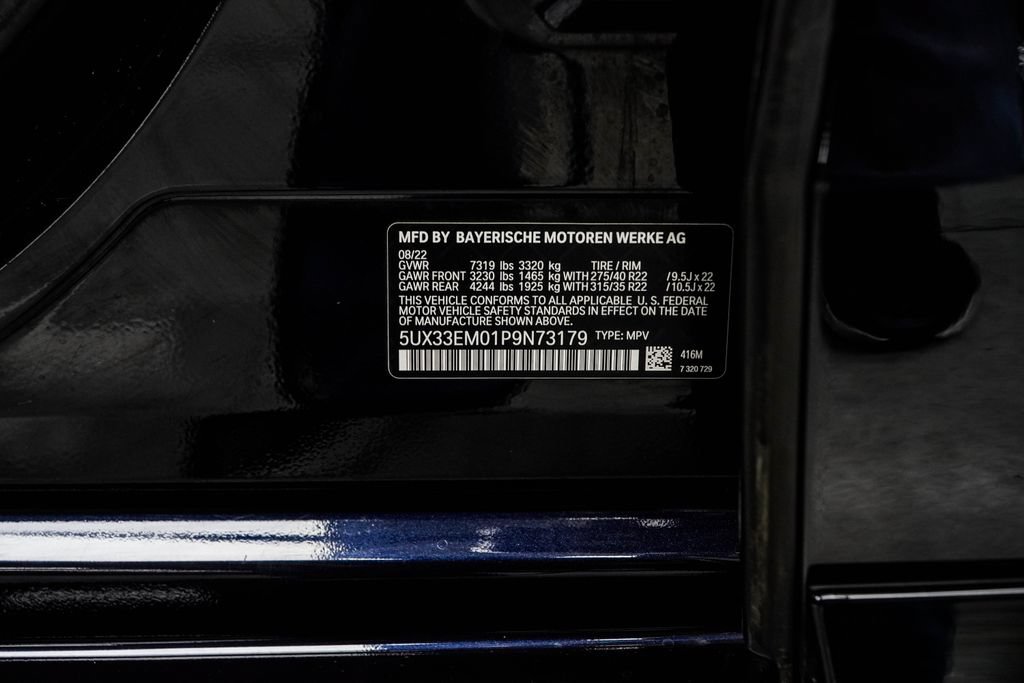 Used 2023 BMW X7 M60i w/ Executive Package AWD/4WD image 48