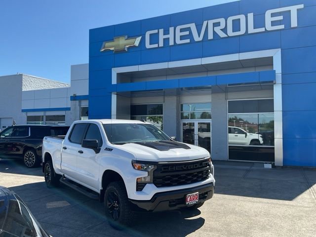 New 2025 Chevrolet Silverado 1500 Custom Trail Boss w/ Dark Appearance Package
