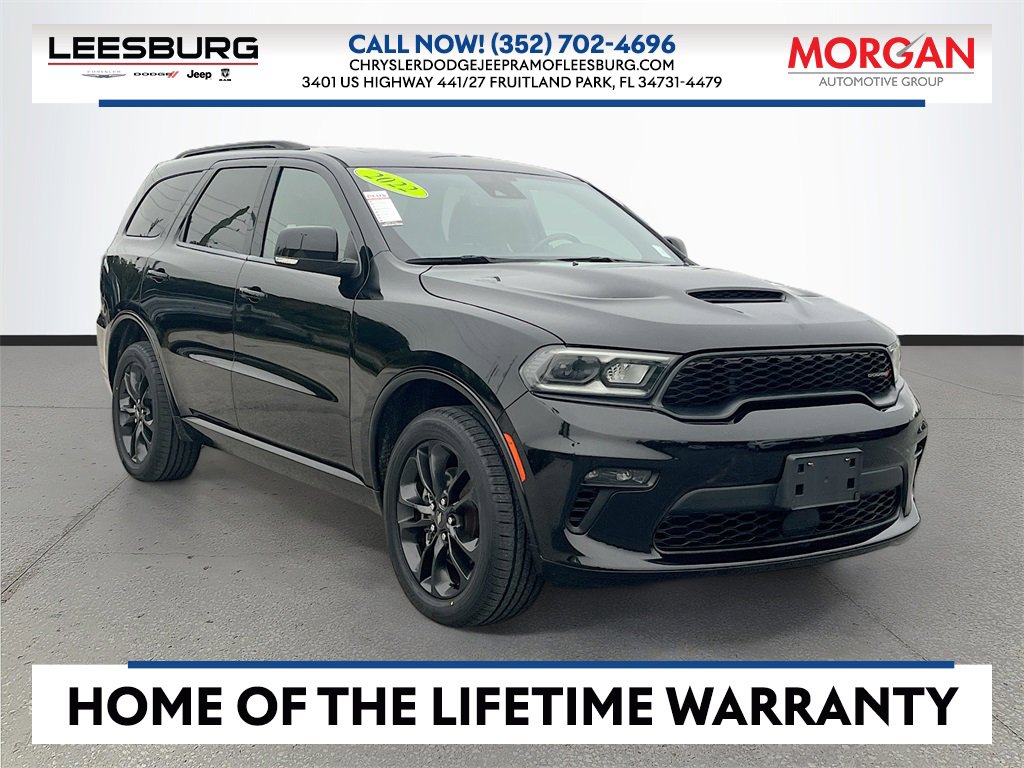 Certified 2022 Dodge Durango GT