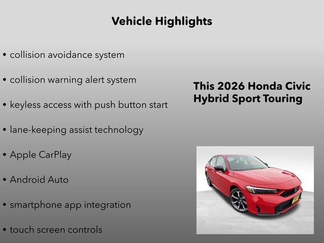 New 2026 Honda Civic Sport Touring image 10