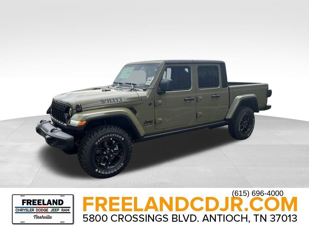 New 2025 Jeep Gladiator Willys image 3
