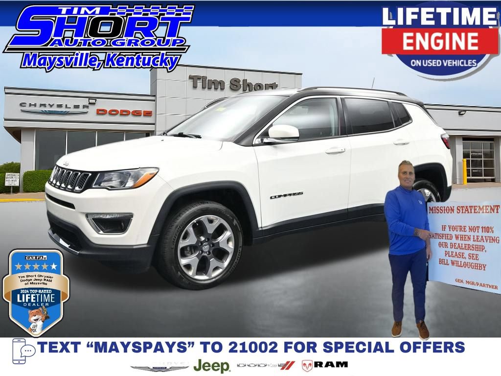 Used 2020 Jeep Compass Limited AWD/4WD image 1