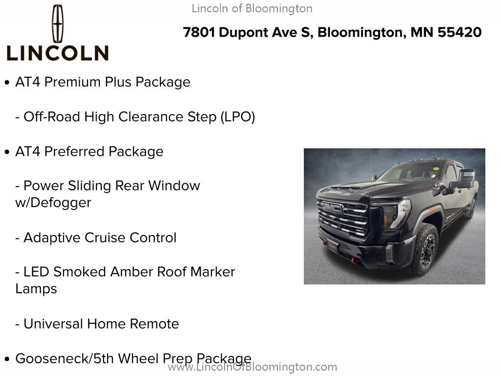Used 2024 GMC Sierra 2500 AT4 w/ AT4 Premium Plus Package AWD/4WD image 9