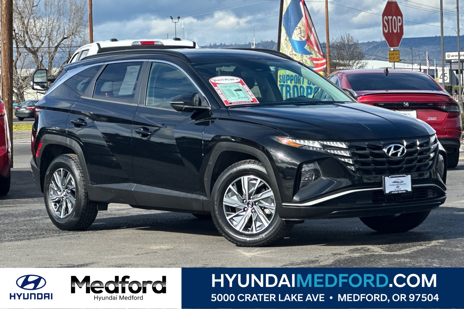 Used 2022 Hyundai Tucson Blue image 1