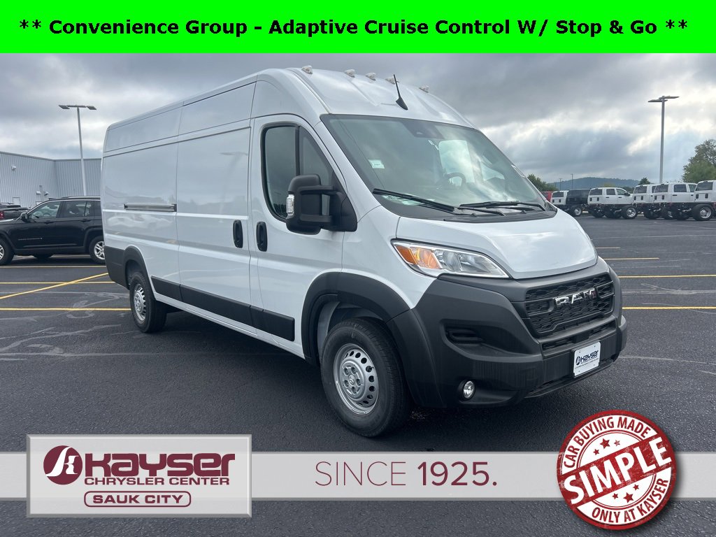 New 2025 RAM ProMaster 3500 w/ Convenience Group