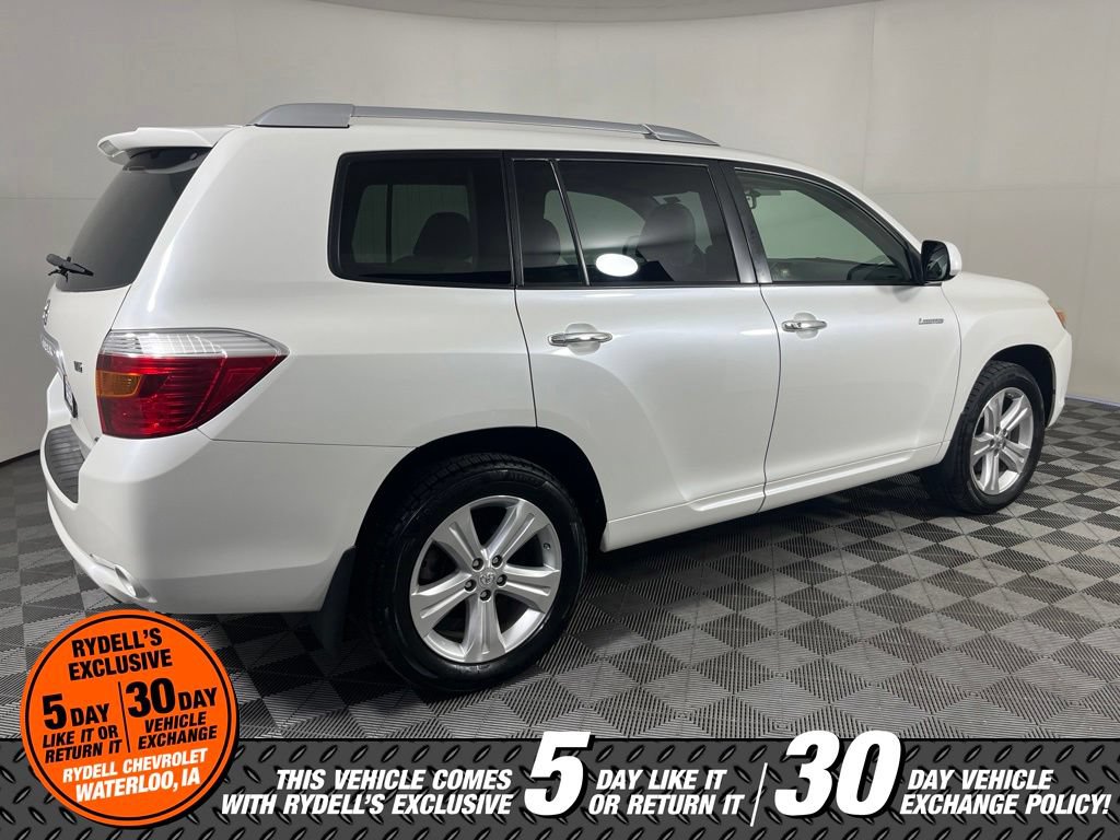 Used 2009 Toyota Highlander Limited w/ Extra Value Pkg 7 AWD/4WD image 4