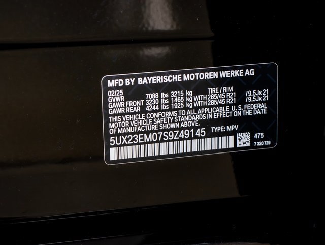 Used 2025 BMW X7 xDrive40i w/ Executive Package image 24