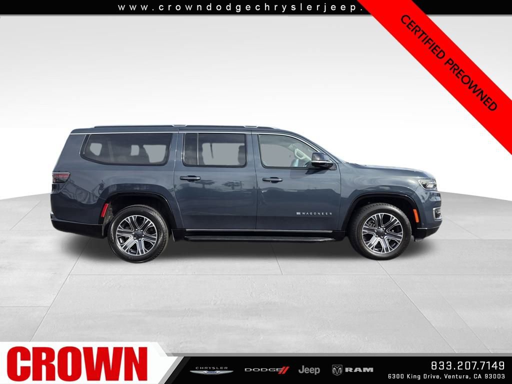 Certified 2024 Jeep Wagoneer L Series II w/ Flexible Seating Group image 8