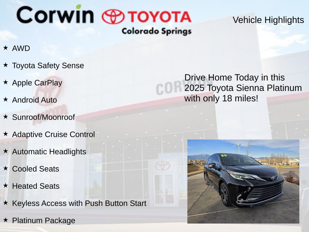 Used 2025 Toyota Sienna Platinum image 7
