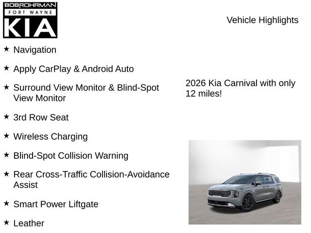 New 2026 Kia Carnival SX image 7