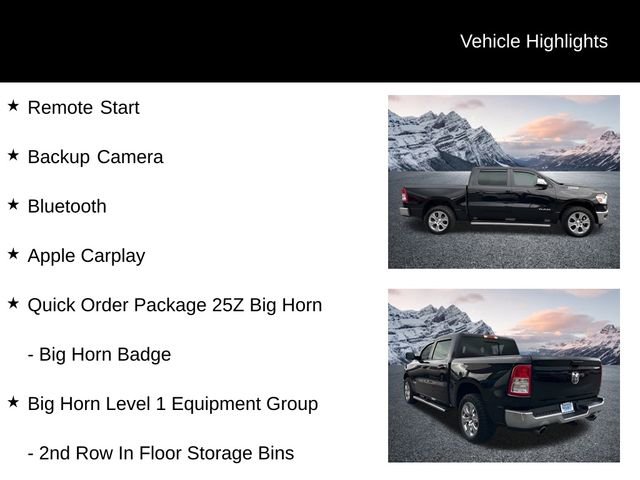 Used 2021 RAM 1500 Big Horn image 18