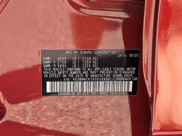 New 2025 Subaru Legacy Premium image 19