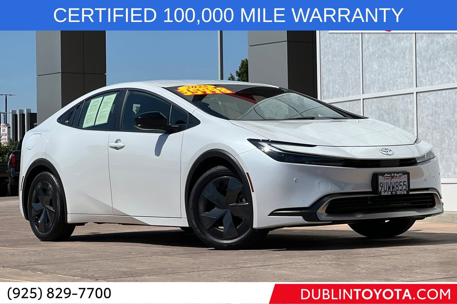 Certified 2025 Toyota Prius Plug-In Hybrid