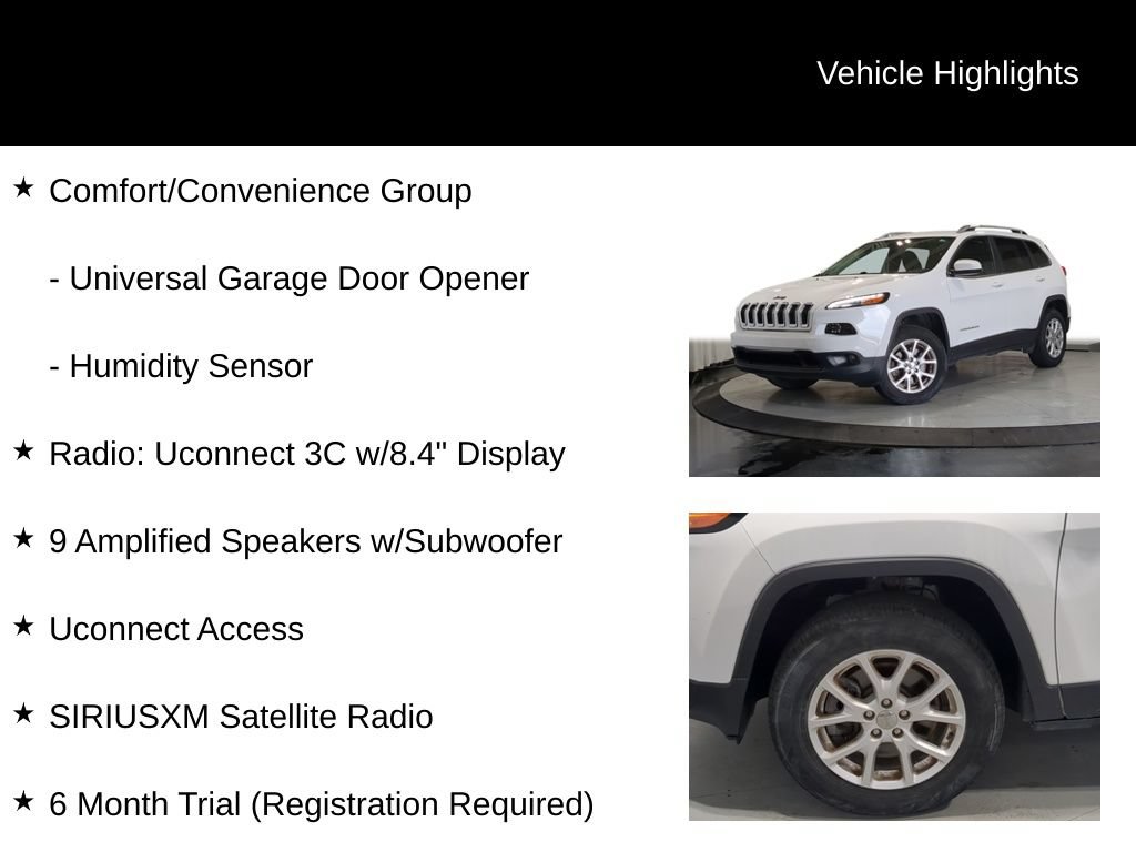 Used 2017 Jeep Cherokee Latitude w/ Comfort/Convenience Group AWD/4WD image 19