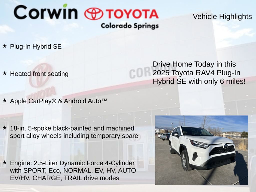 Used 2025 Toyota RAV4 SE image 7