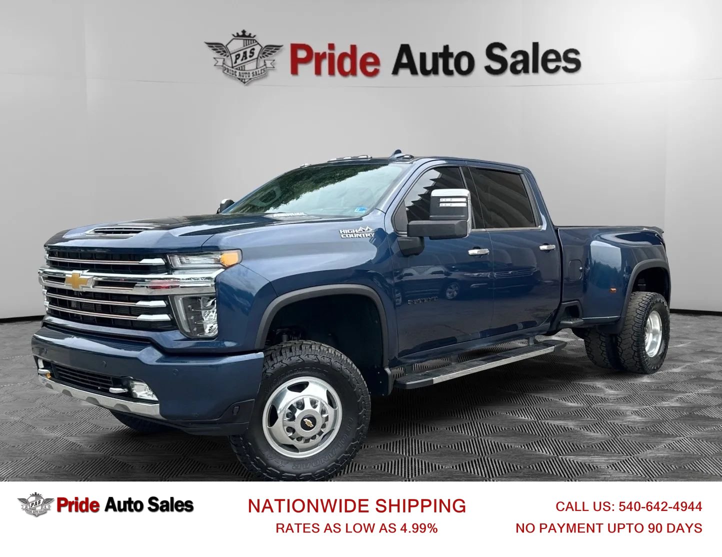 Used 2020 Chevrolet Silverado 3500 High Country w/ LPO, Hitch Package AWD/4WD image 1