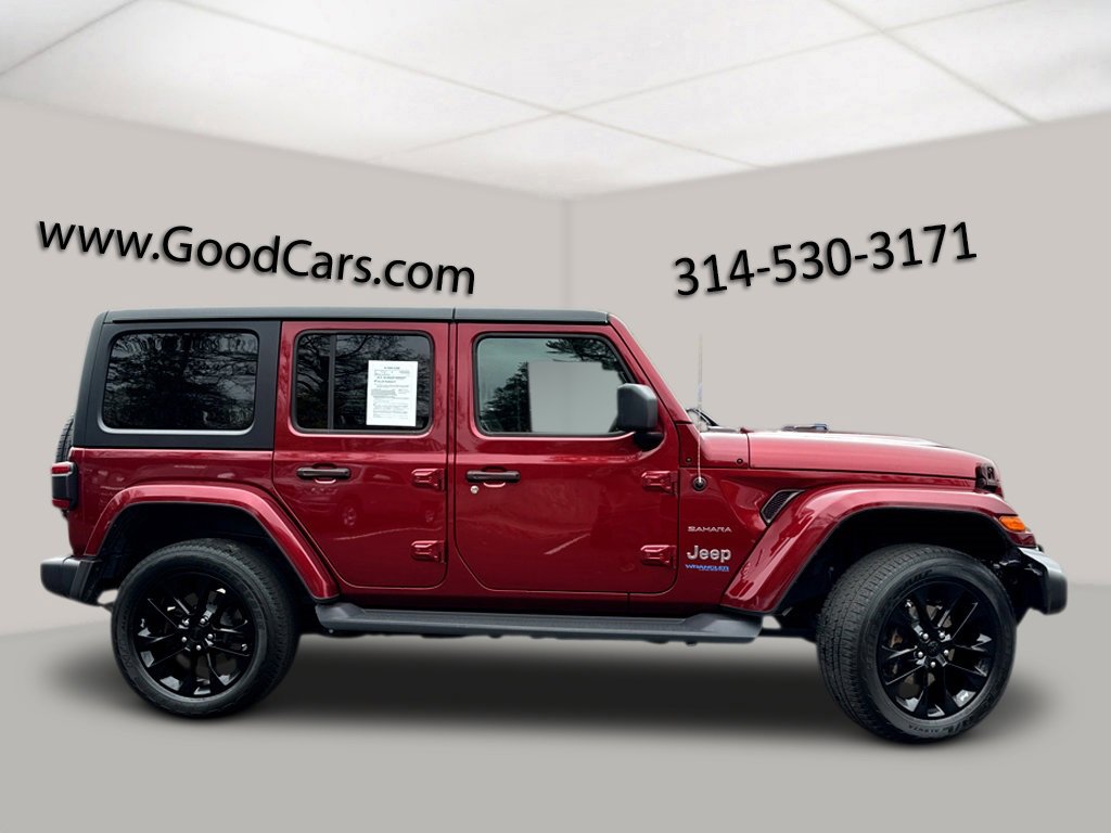 Used 2021 Jeep Wrangler Unlimited Sahara w/ Cold Weather Group image 3