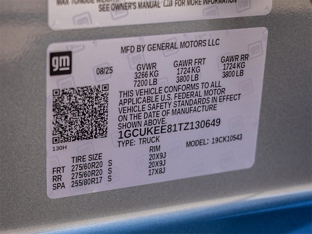 New 2026 Chevrolet Silverado 1500 RST w/ RST All Star Premium Package image 40