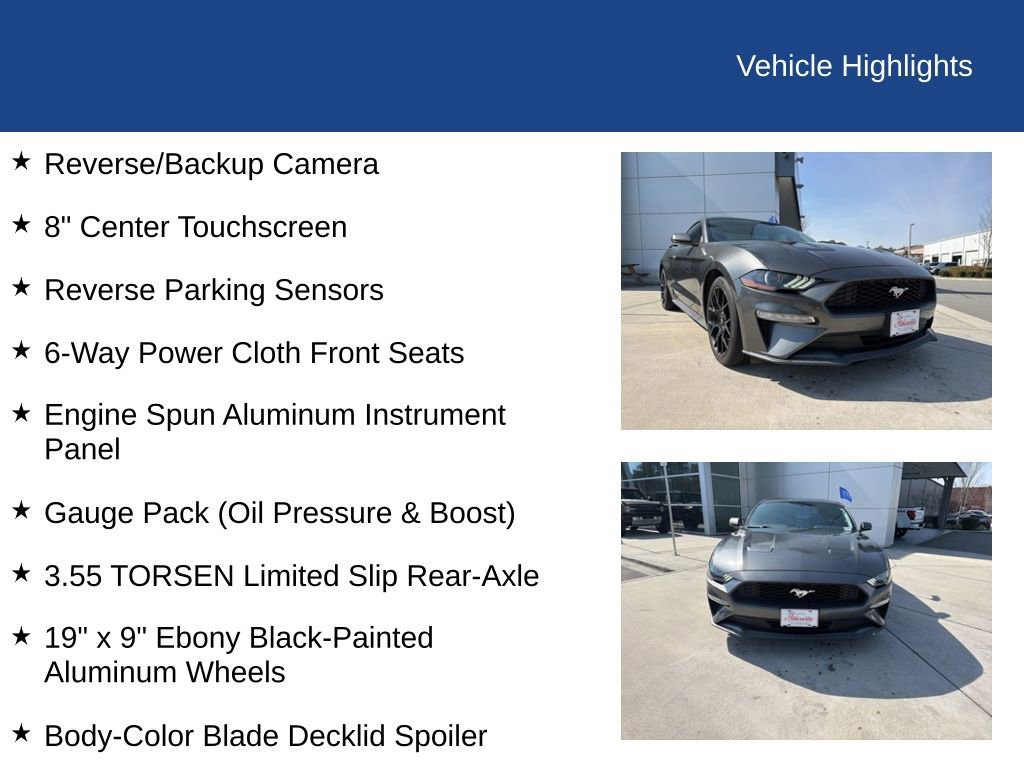 Used 2019 Ford Mustang Coupe w/ Ecoboost Performance Package image 27