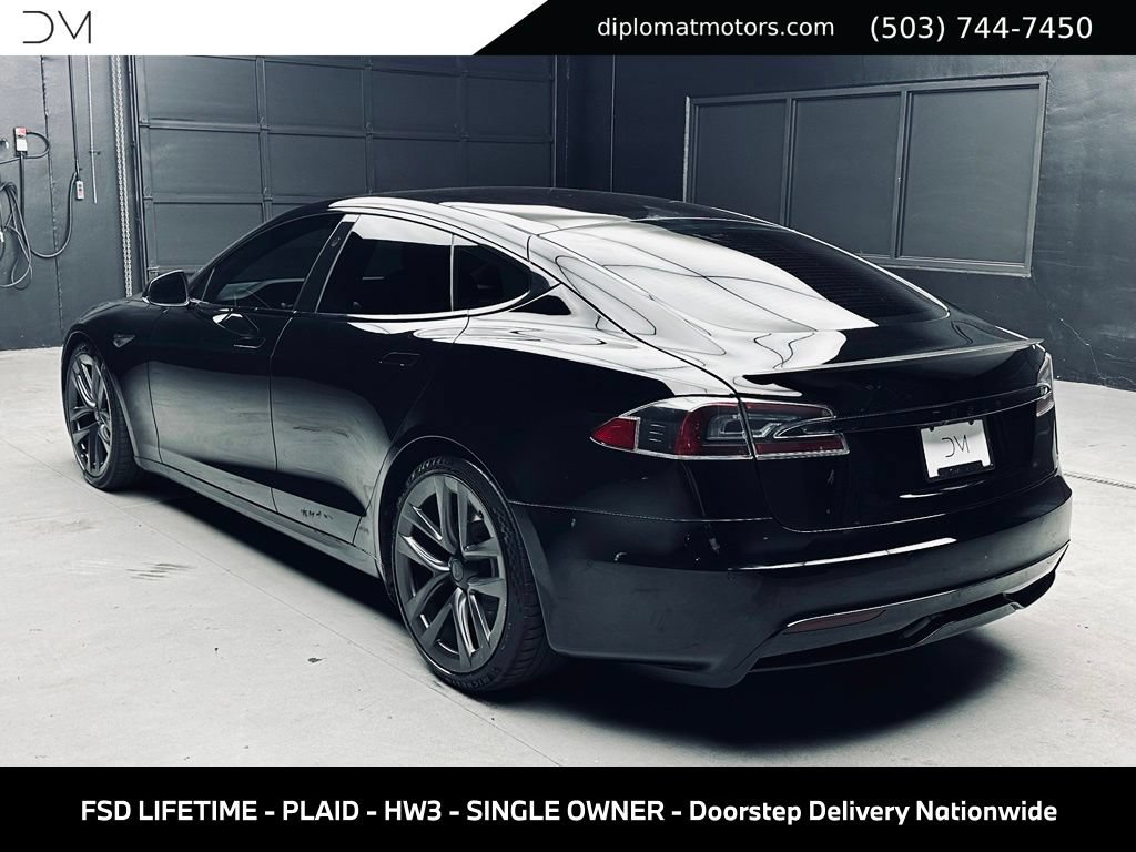 Used 2021 Tesla Model S Plaid AWD/4WD image 4