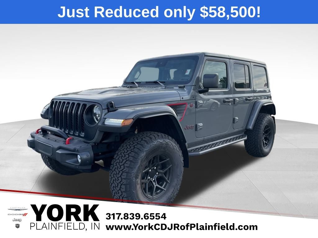 Used 2022 Jeep Wrangler Unlimited Rubicon w/ Trailer Tow Package image 1