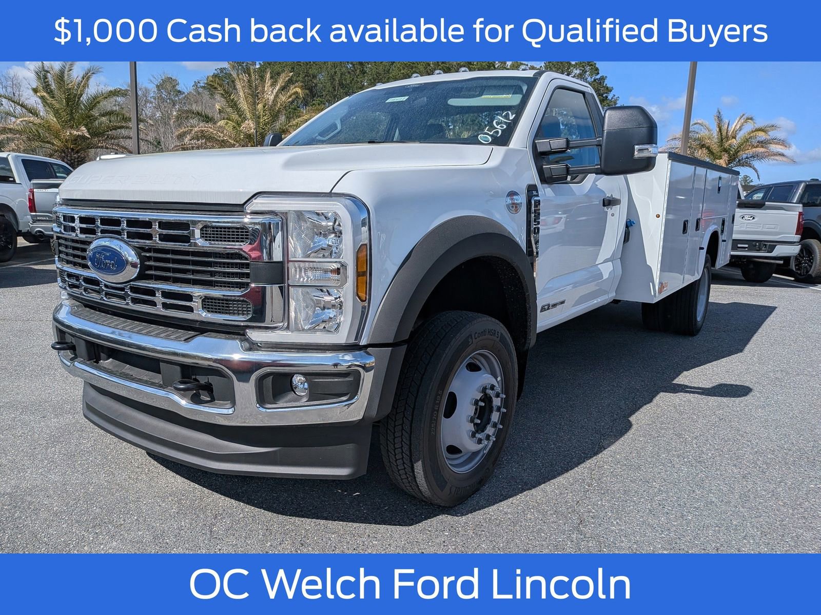 New 2026 Ford F550 4x4 Regular Cab Super Duty w/ XL Chrome Package image 5