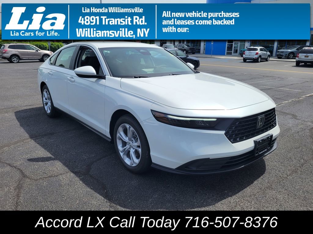 New 2025 Honda Accord LX