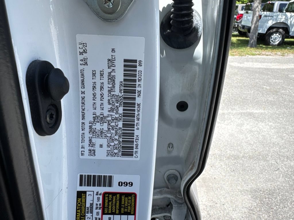 Used 2023 Toyota Tacoma SR w/ SR Convenience Package RWD image 14