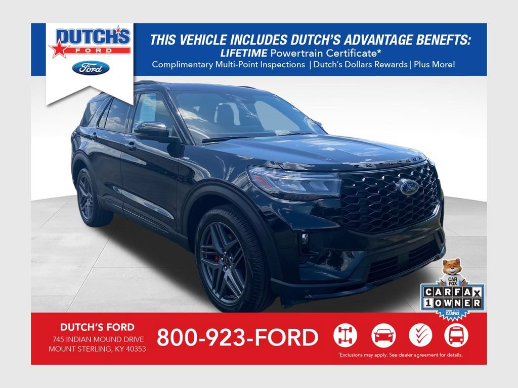 Used 2025 Ford Explorer ST-Line w/ ST-Line Street Pack AWD/4WD image 1
