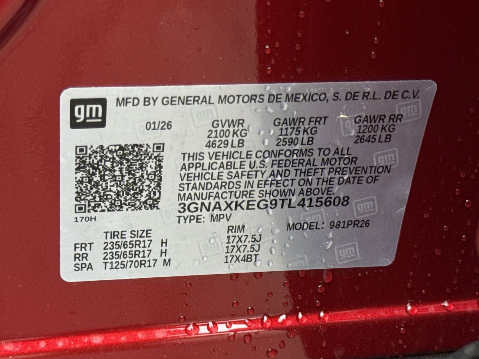 New 2026 Chevrolet Equinox ACTIV FWD image 28