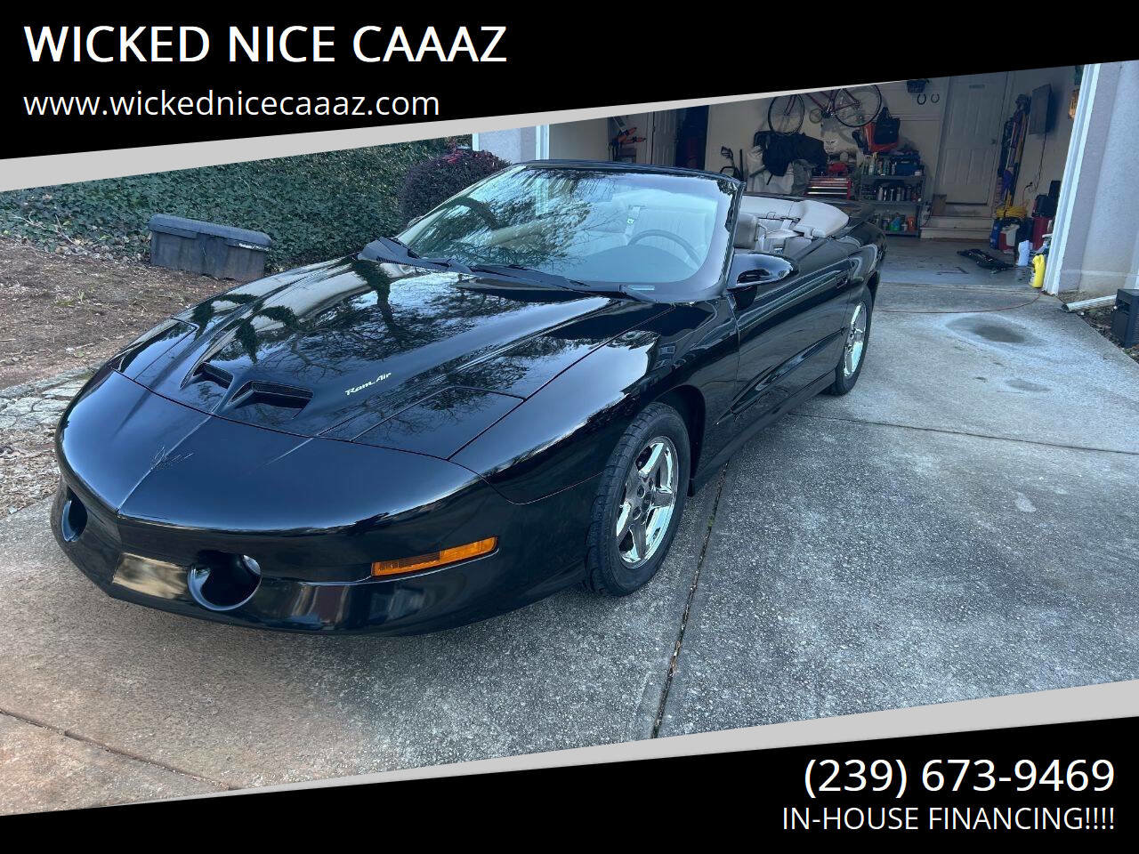 Used 1997 Pontiac Firebird Trans Am w/ Ram Air Performance Pkg image 1