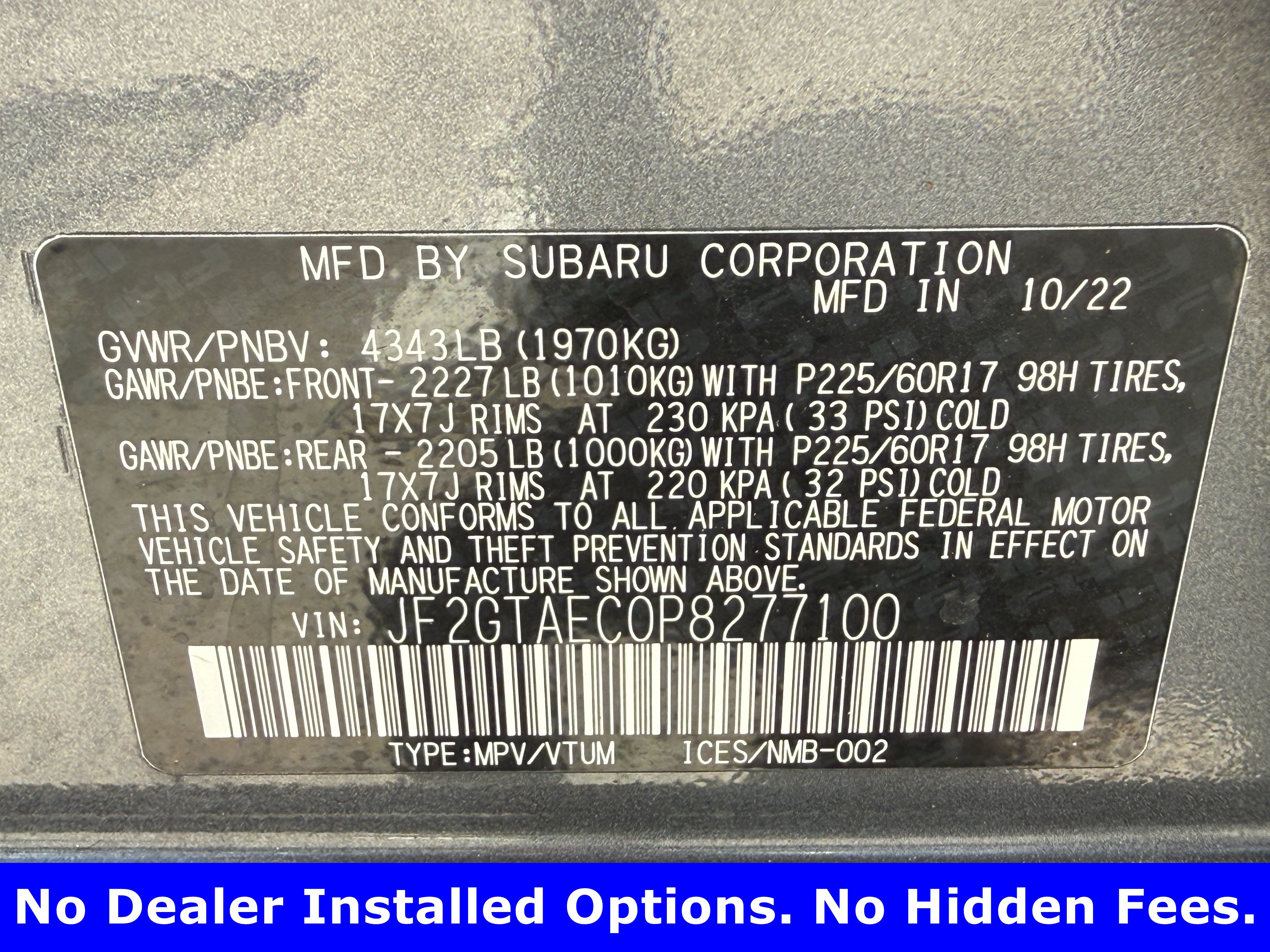 Used 2023 Subaru Crosstrek 2.0i Premium AWD/4WD image 38