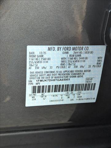 New 2026 Ford Explorer Active w/ Active Comfort Package image 16