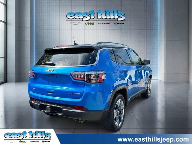 Certified 2021 Jeep Compass Limited w/ Sun and Sound Group AWD/4WD image 3