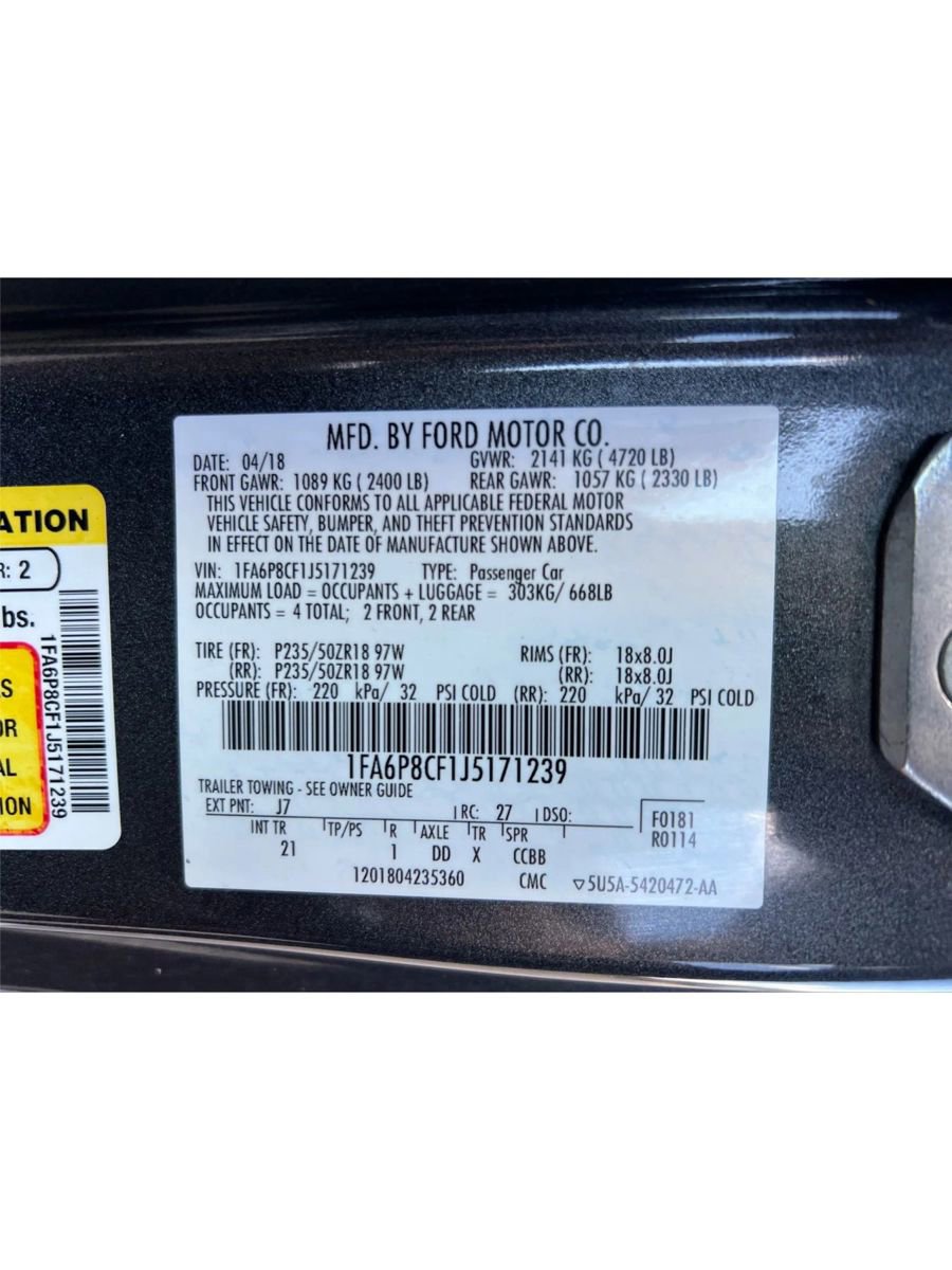 Used 2018 Ford Mustang GT RWD image 21