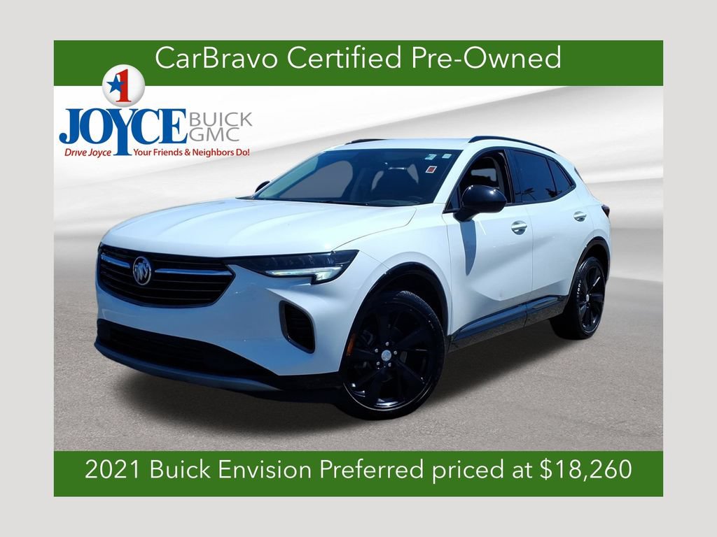 Certified 2021 Buick Envision Preferred FWD image 1