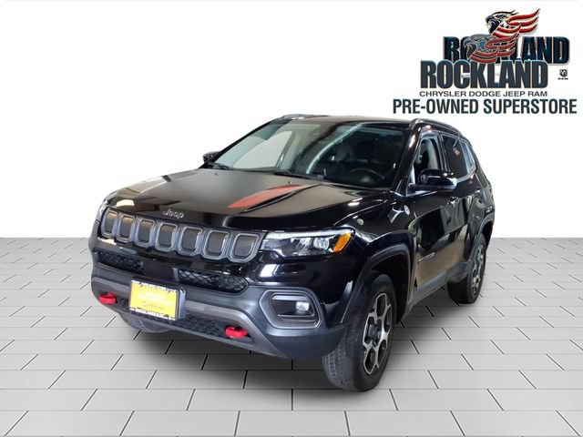 Used 2022 Jeep Compass Trailhawk w/ Trailhawk Elite Group AWD/4WD image 1