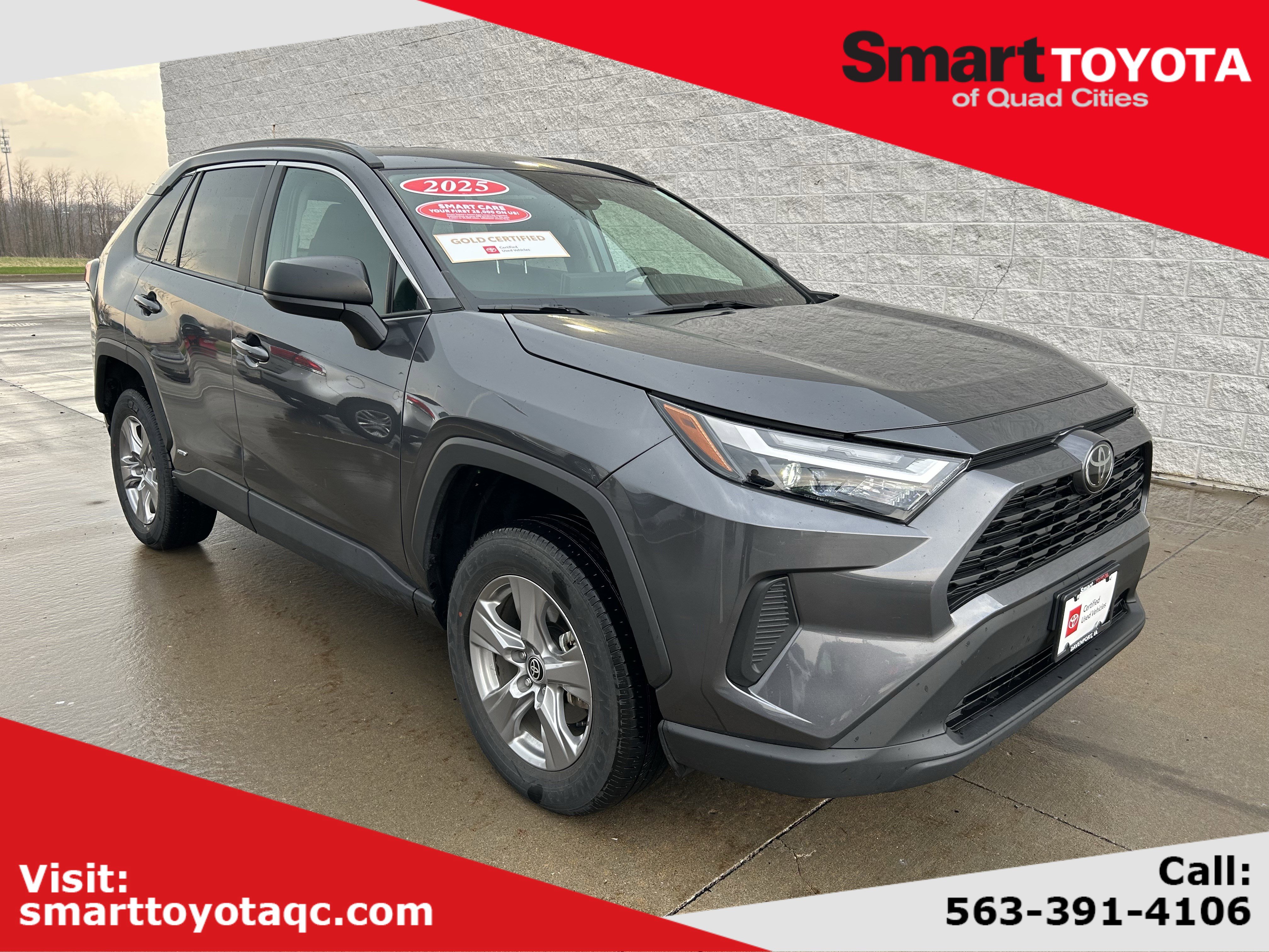 Certified 2025 Toyota RAV4 LE AWD/4WD image 1