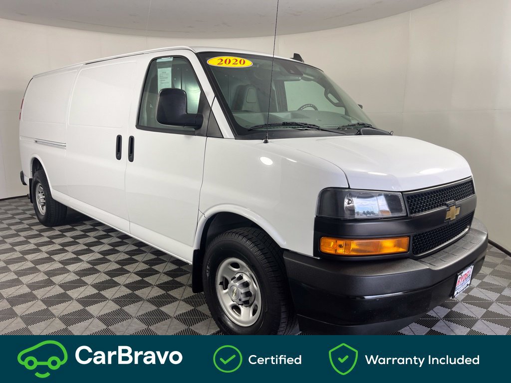 Certified 2020 Chevrolet Express 3500 Extended w/ Driver Convenience Package RWD image 1